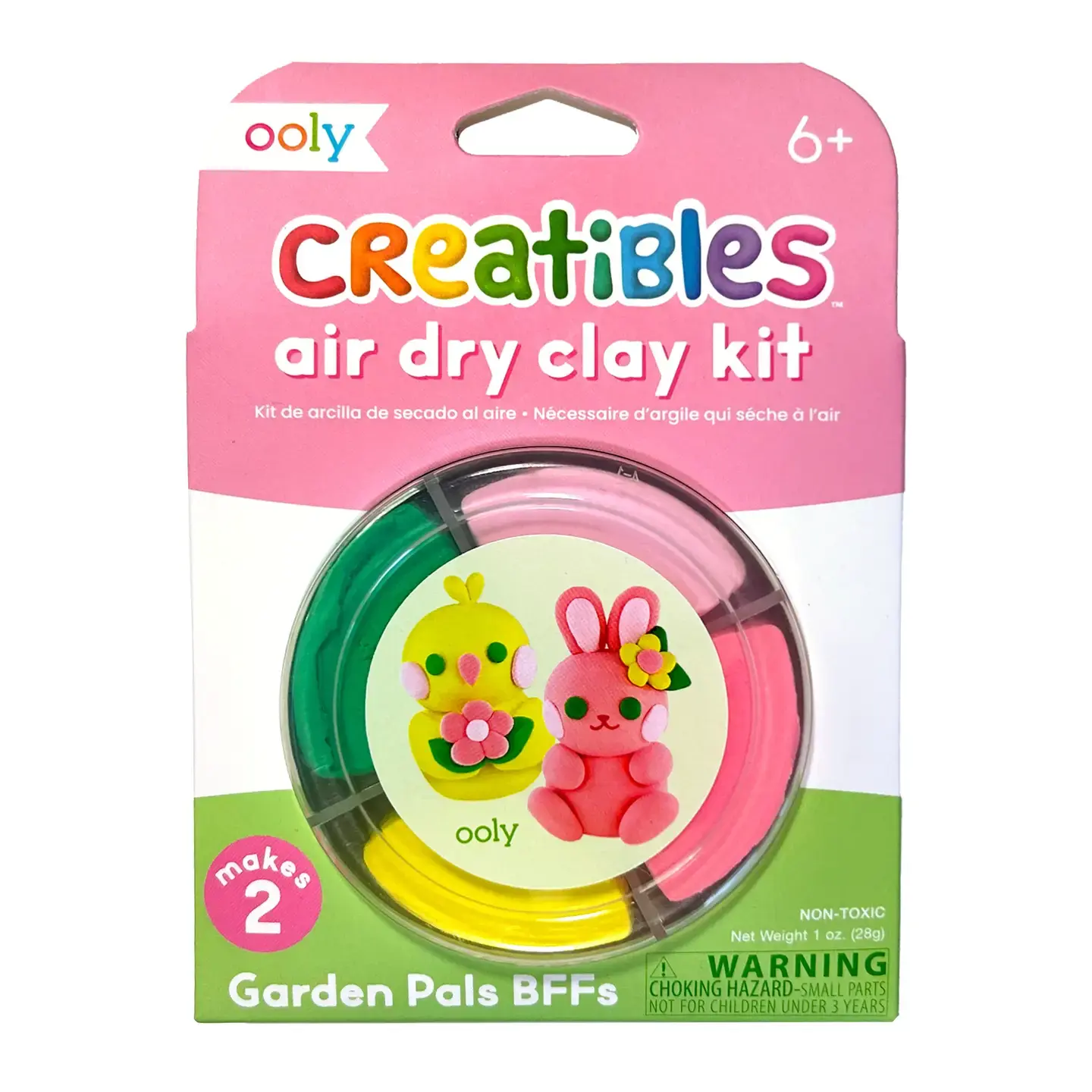 Creatibles: Air Dry Clay BFFs Kit - Garden Pals
