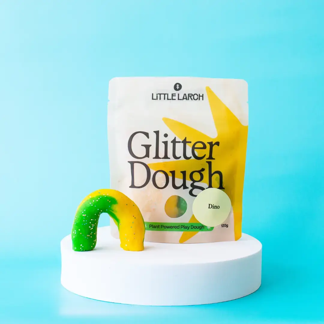 Glitter Dough: Dino