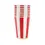 Thumbnail: Bonjour Fête - Disposable Cup - Cherry Red Cabana Stripe Cups Bonjour