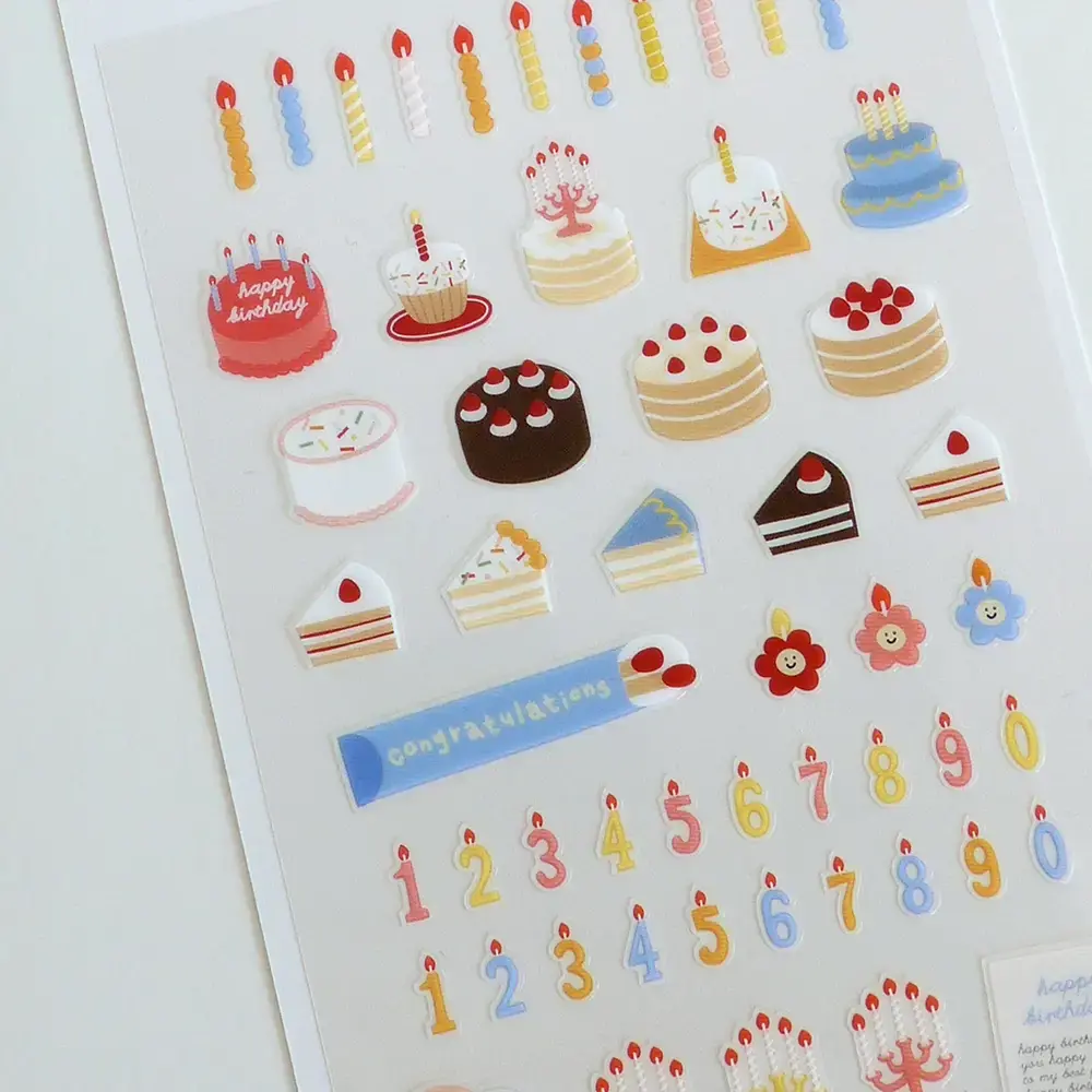 Daily Deco Stickers Sautelier Design Cake is Here