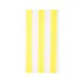Soleil Yellow Cabana Stripe Guest Towels