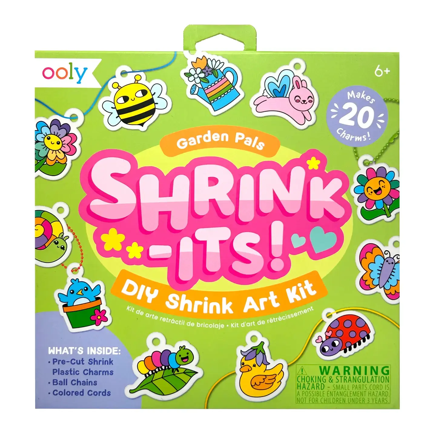 Shrink-Its!: D.I.Y. Shrink Art Kit - Garden Pals (28 PC Set)