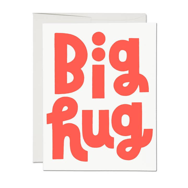 Big Hug encouragement greeting card