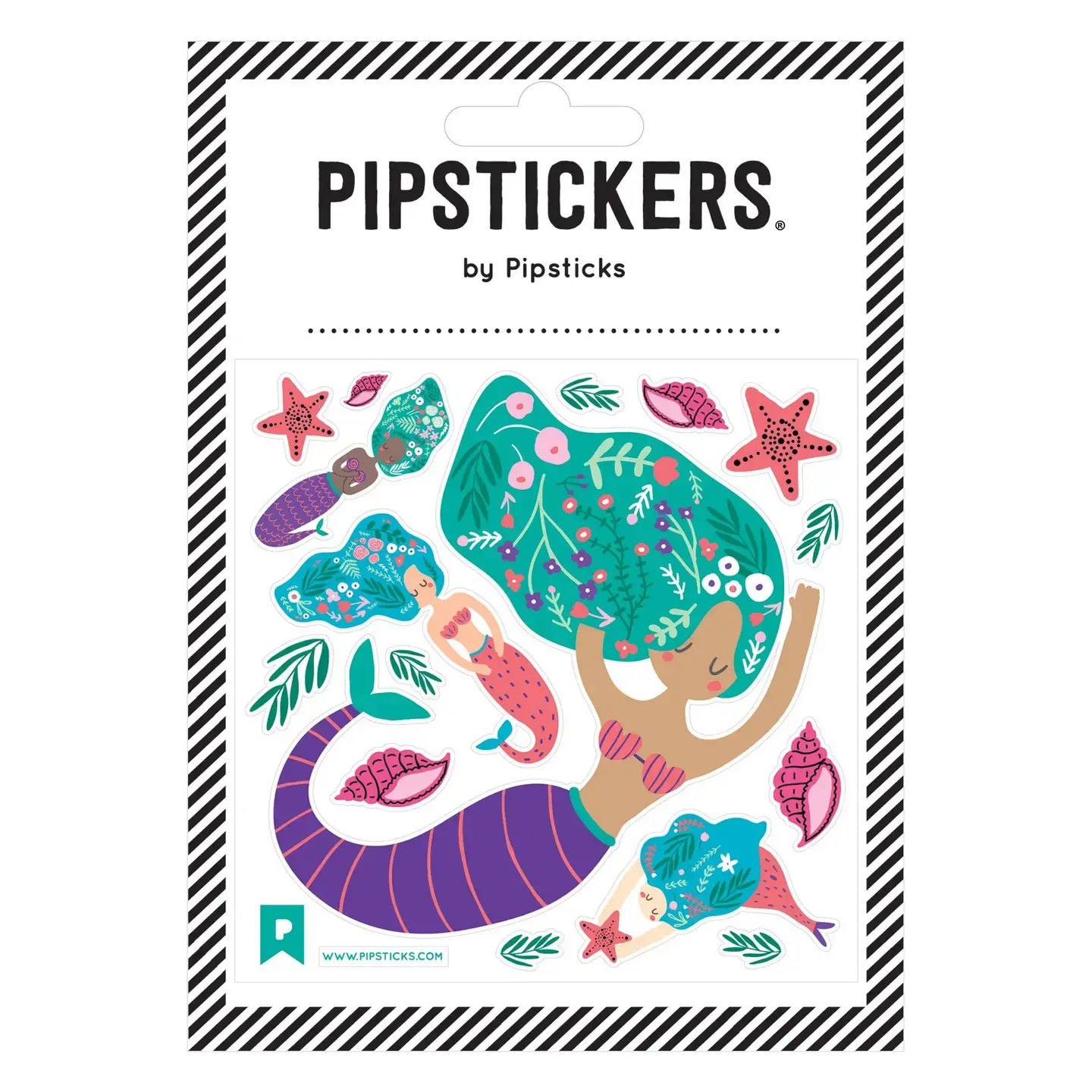 Darling Mermaids Pipstickers 4x4