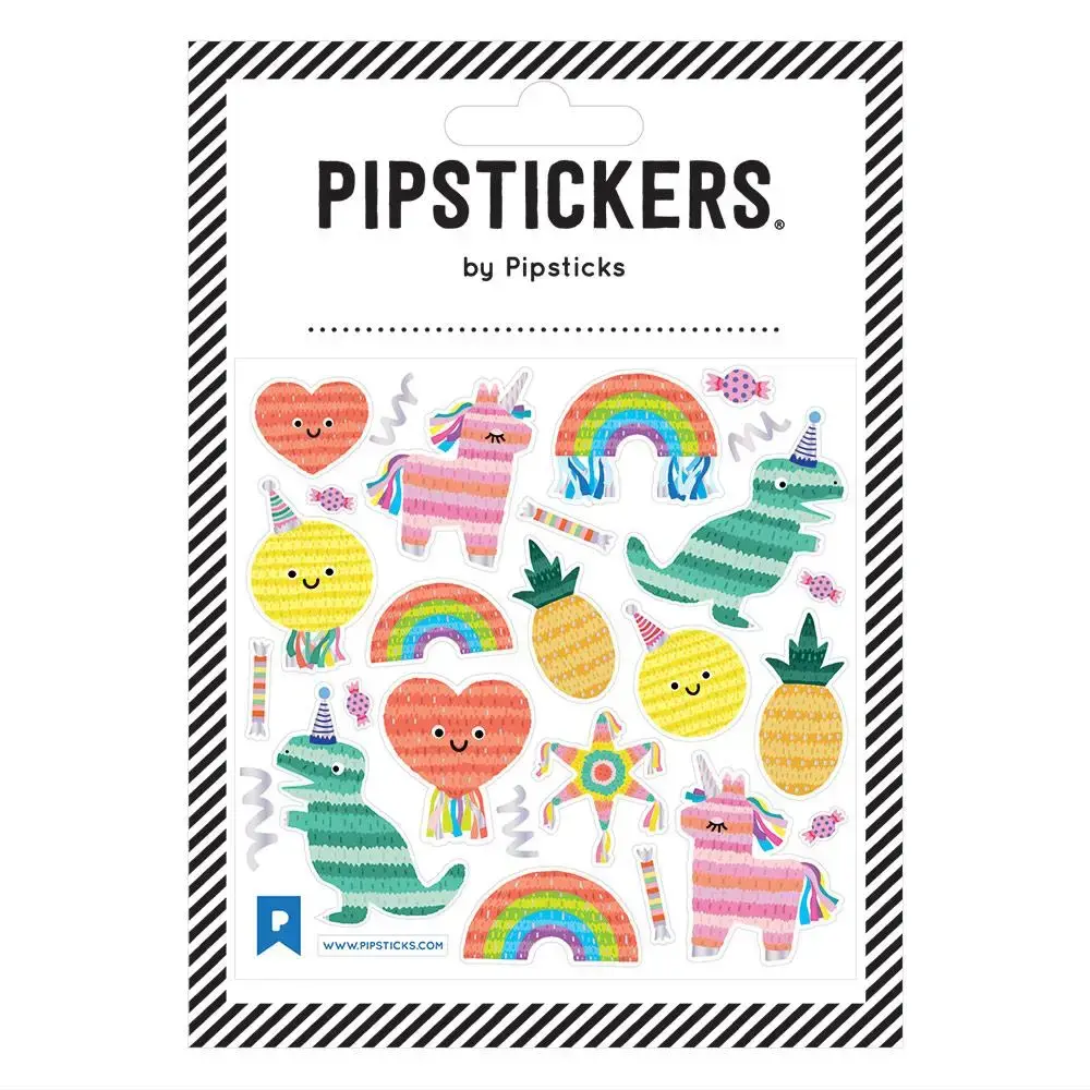Pinata Party Pipstickers 4x4