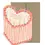 Thumbnail: Heart Cake - Die Cut Card by Isatopia