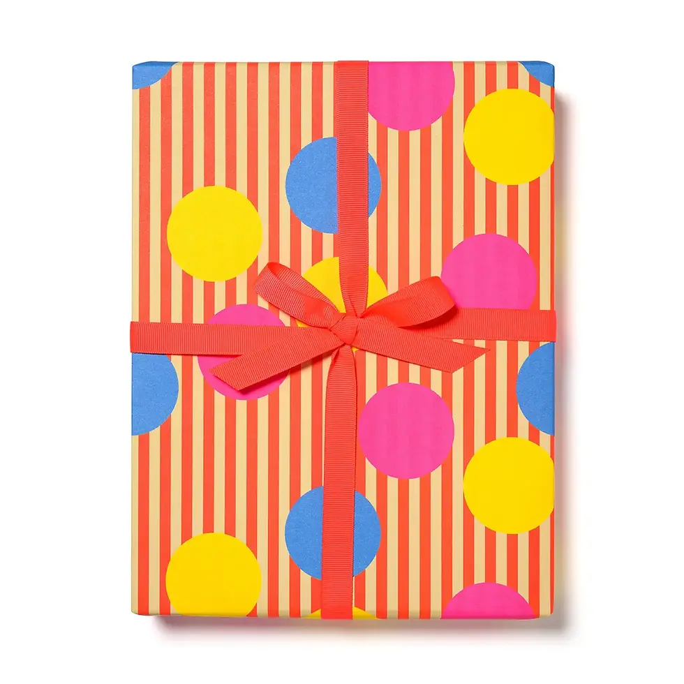 Thumbnail: Polka Dots Wrapping Paper Gift Wrap