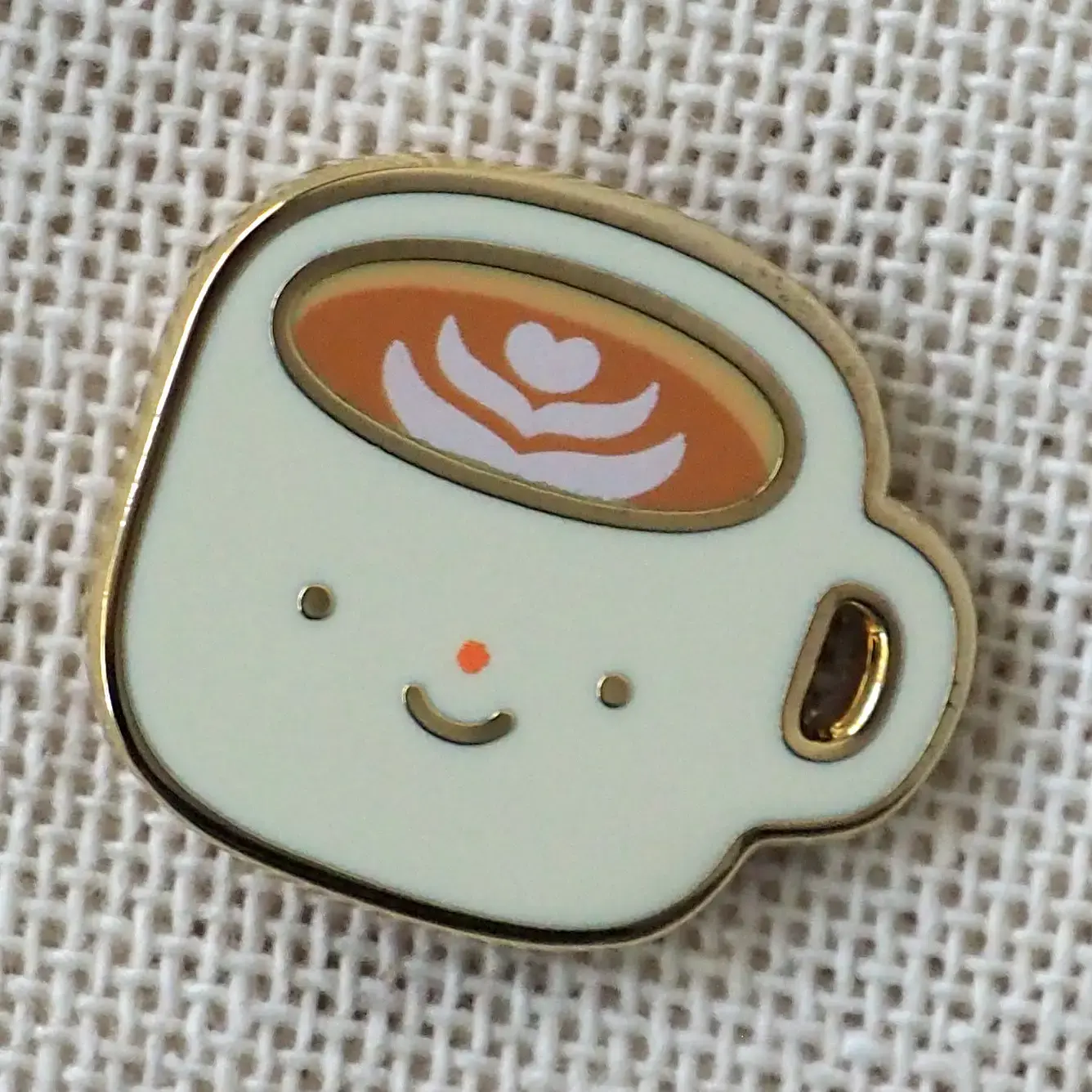 Latte • Enamel Pin - Natamori