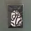 Thumbnail: Black and White Squiggle Diecut Gift Tags
