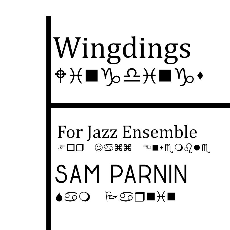Wingdings Score and Parts
