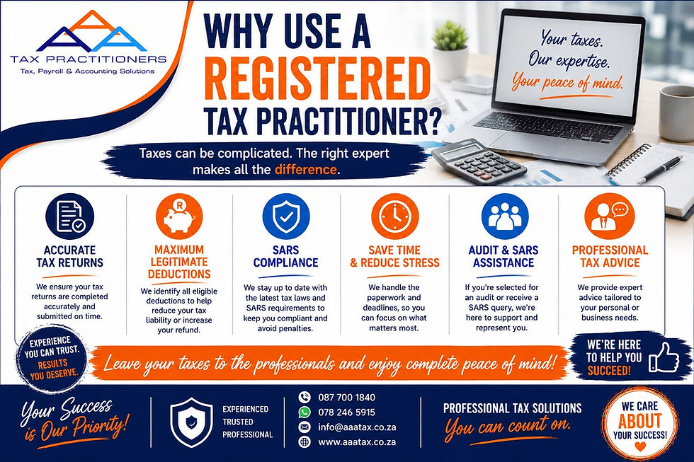 Why use a Tax Practitioner
