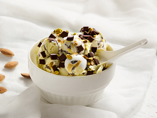 Coconut Milk Rocky Road Ice Cream