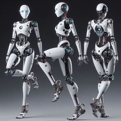 Roboter Tanz undf Beweglichkeit