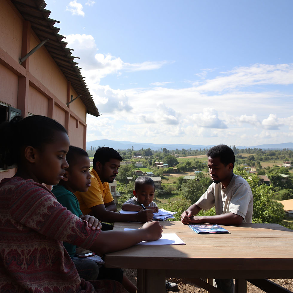 Nuestra misión es crear comunidades fuertes e independiente, a través de la educación para