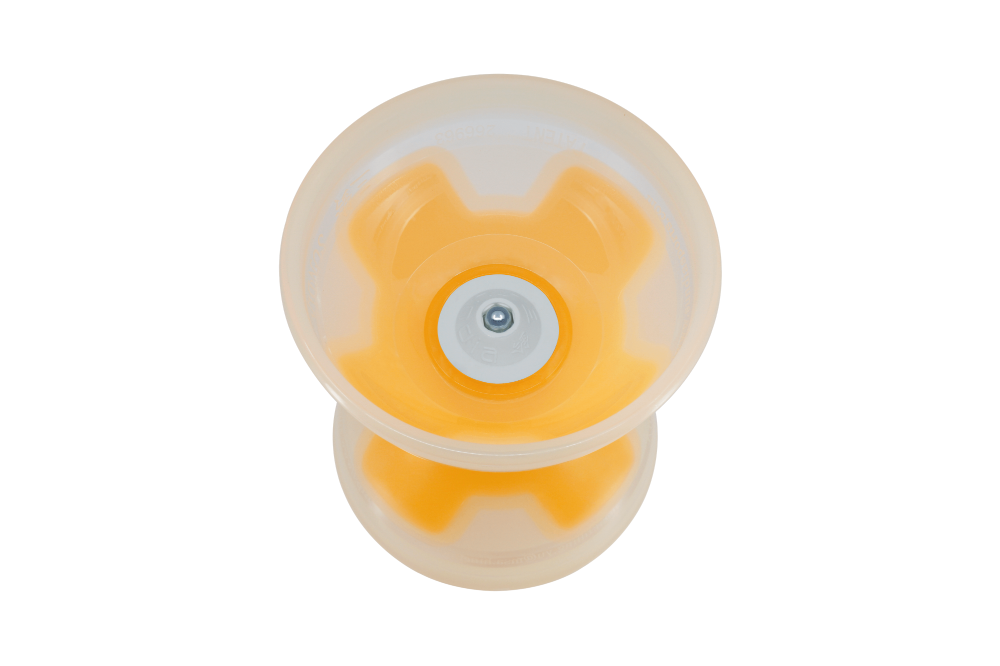 Diabolo Sundia Falcon Orange Fixed Top View