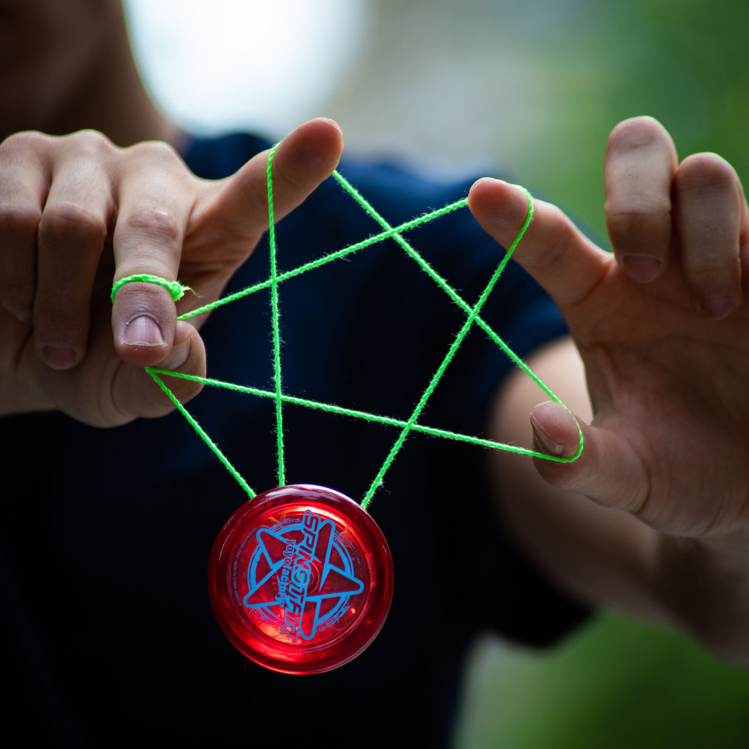 Yoyo Spinstar Red Star trick