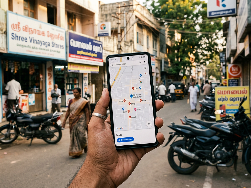 Local SEO Guide for Coimbatore Businesses to Rank on Google Maps