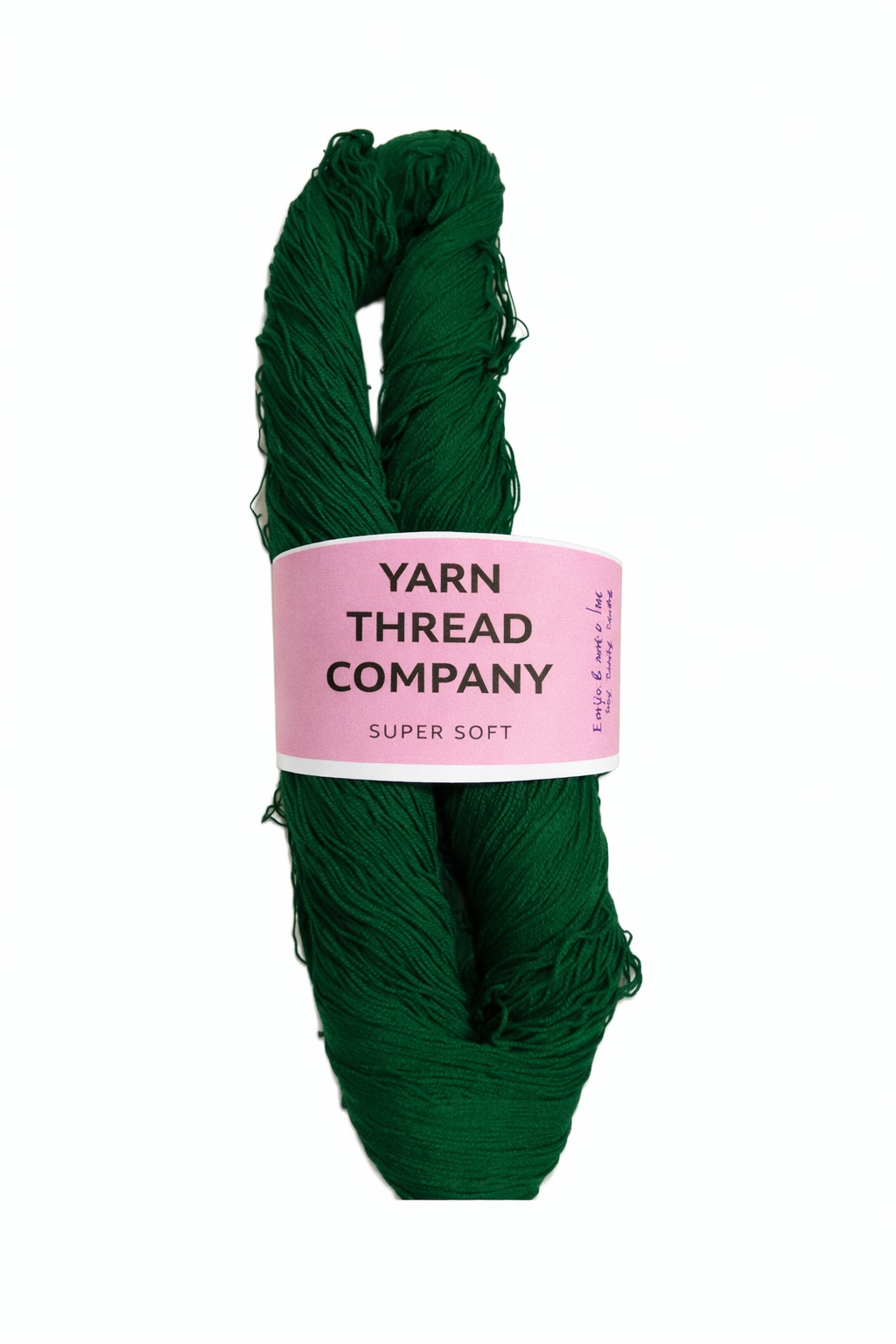 4 Ply Wool Dark Green