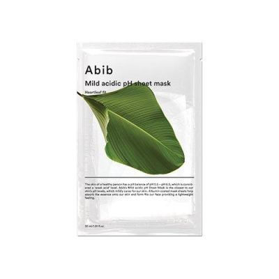Abib - Mild Acidic PH Hoja de Corazón sheet mask