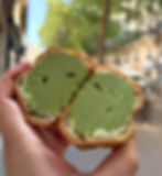Chou glacée Matcha