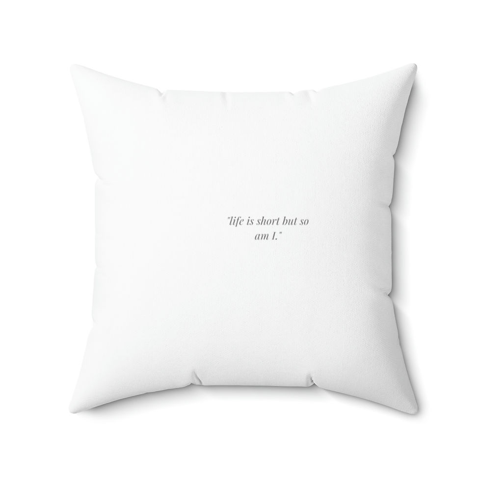 Thumbnail:  KlapseD Spun Polyester Square Pillow