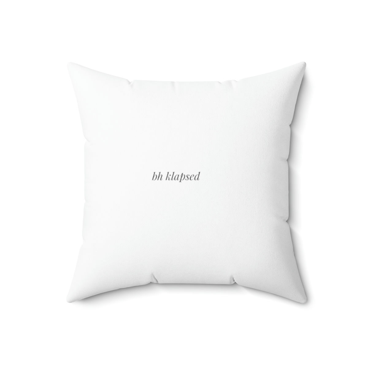 KlapseD Spun Polyester Square Pillow