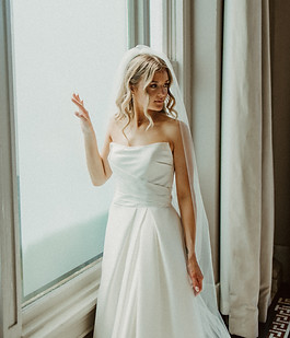 editorial bridal portraits