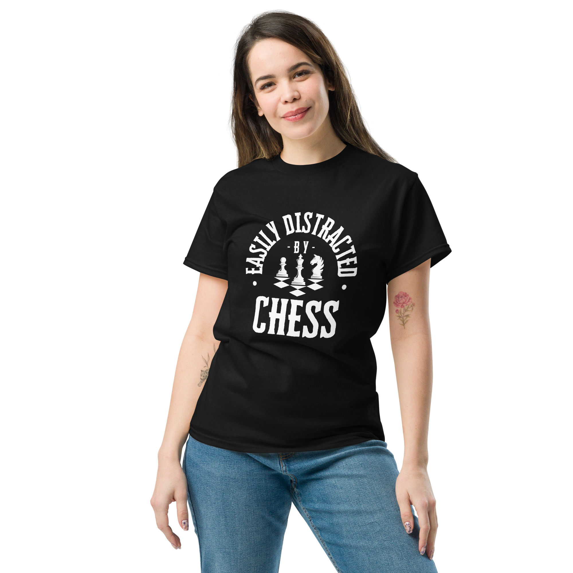 Easily Distracted By Chess | Unisex classic tee