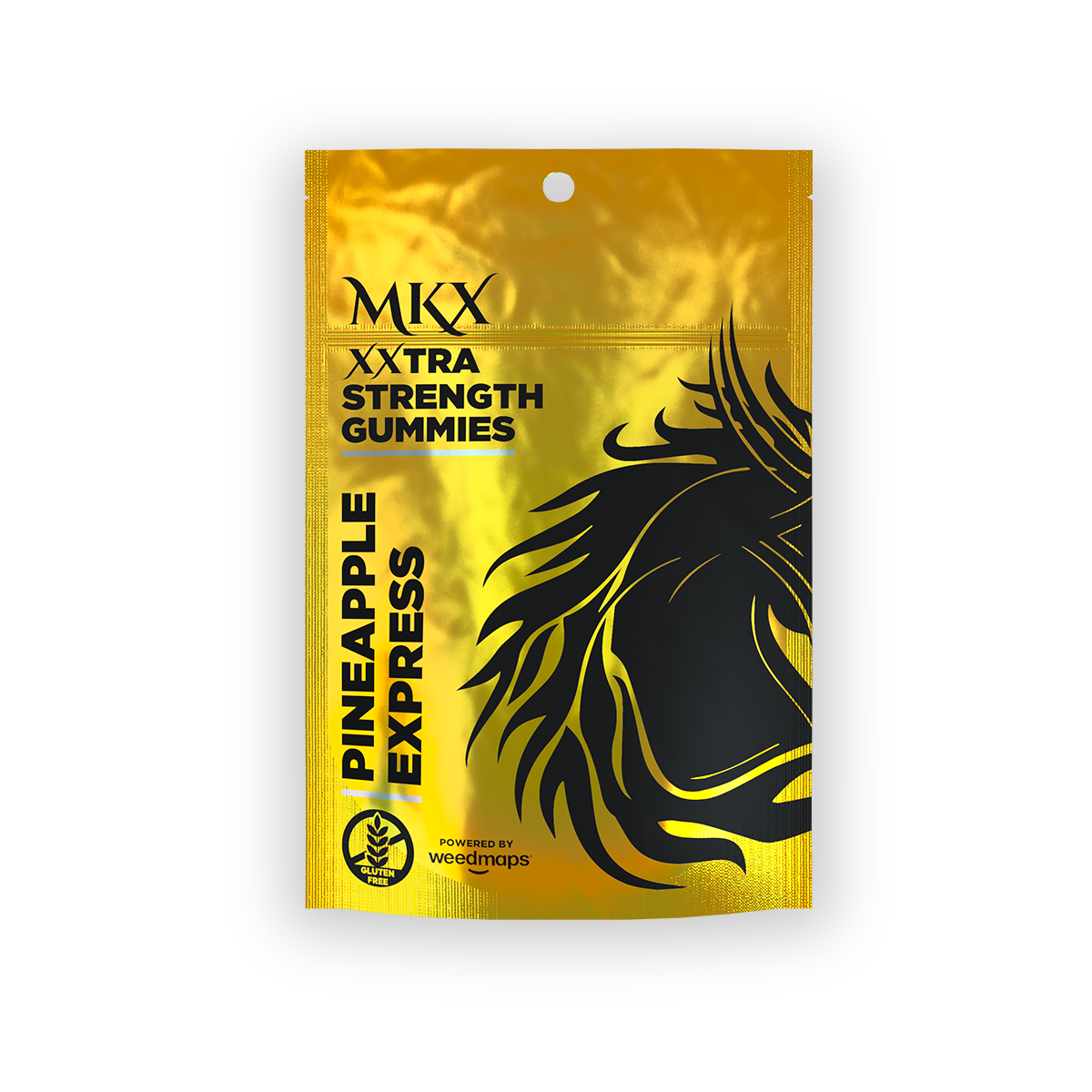 Pineapple Express by MKX Oil Co. THC Infused Gummy Edibles Fast Acting Cannabis Gummies