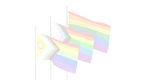 Progressive Pride Flag-Hannergrond