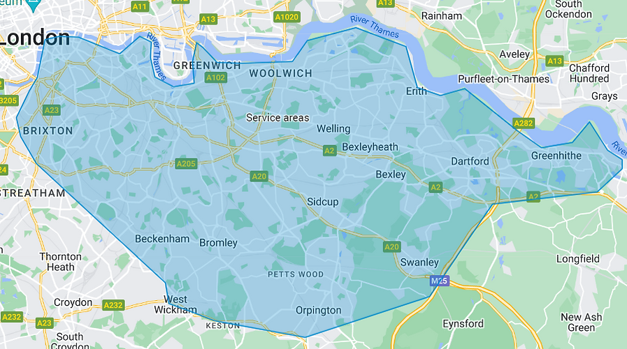 All covering areas
