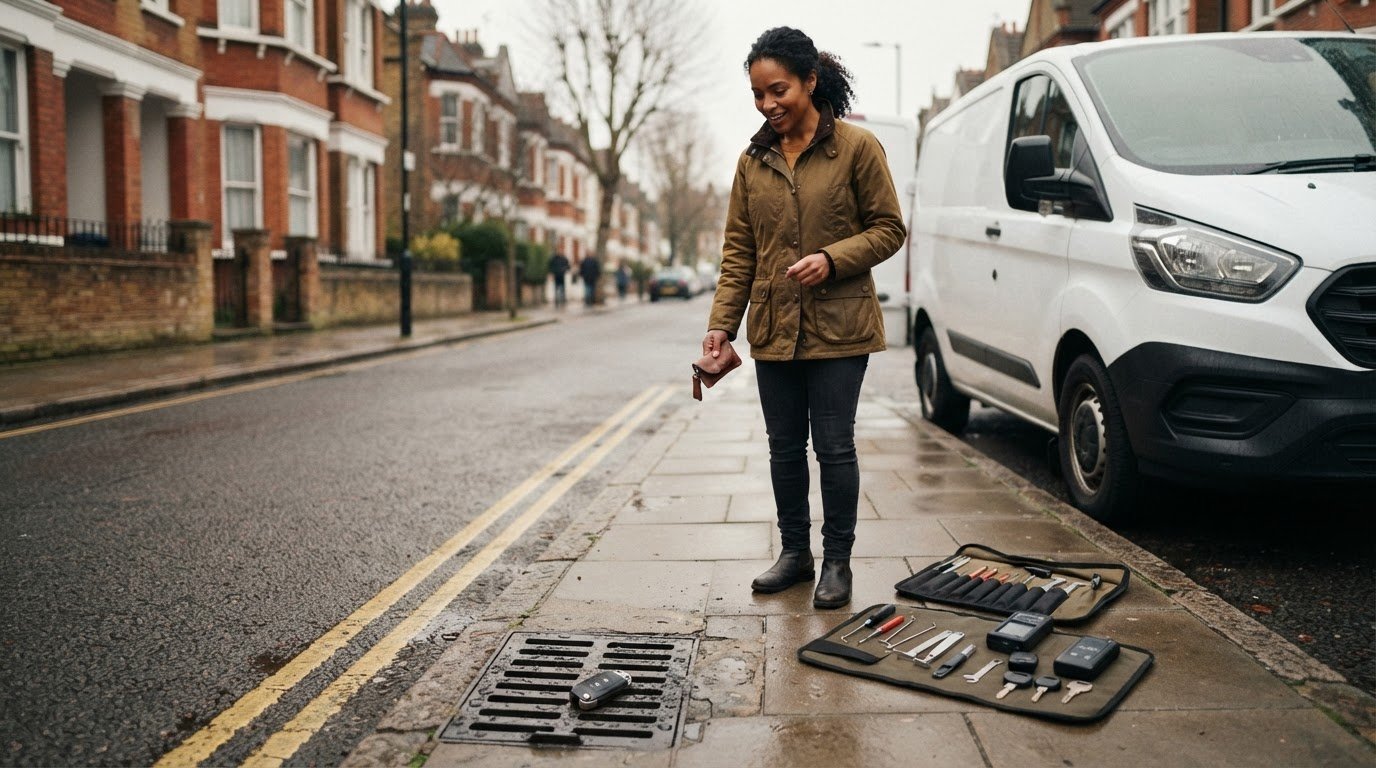 Car Key Fell Down a Drain? What to Do Next