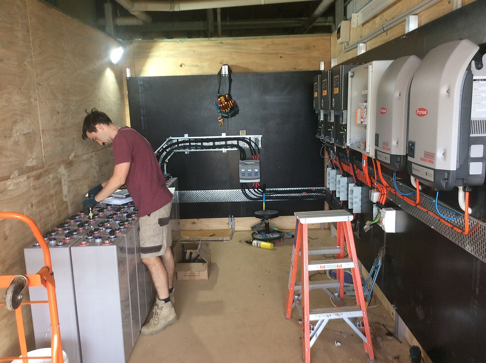 Building a three phase system