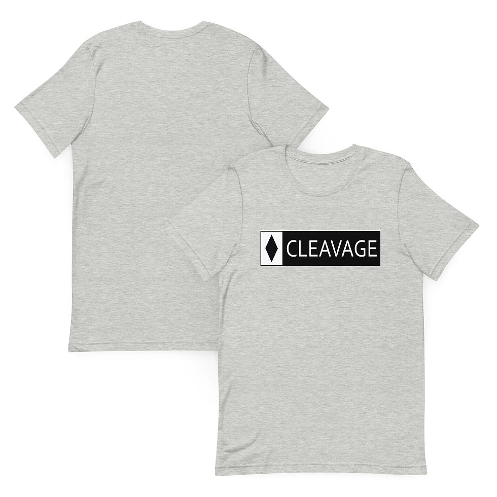 Thumbnail: Cleavage - Banff, AB Canada  Unisex T-Shirt