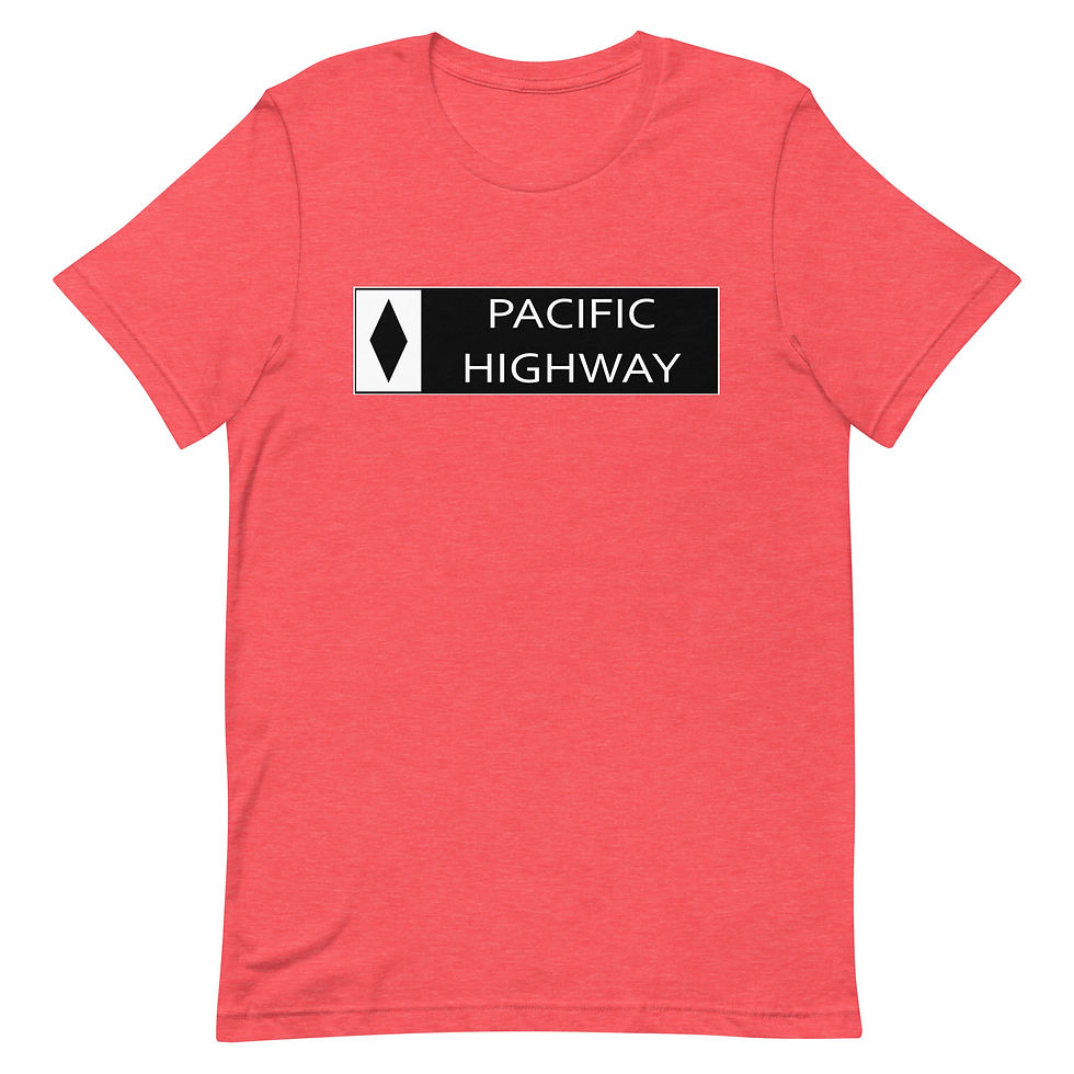 Thumbnail: Pacific Highway - Brighton, UT Unisex T-Shirt