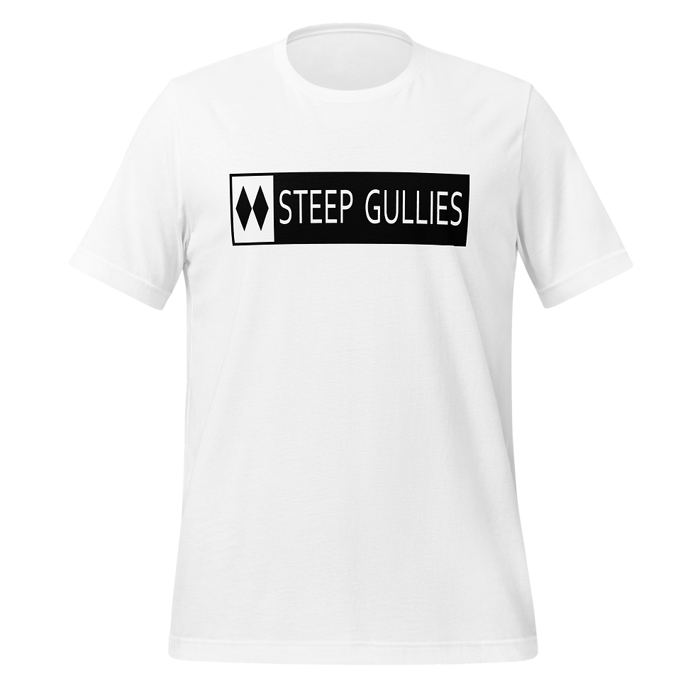 Thumbnail: Steep Gullies - Arapahoe Basin, CO Unisex T-Shirt