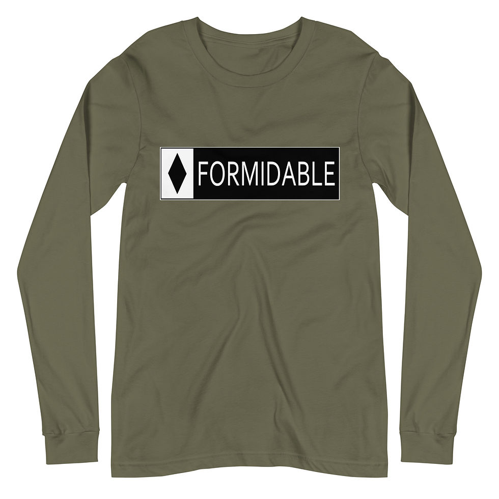 Thumbnail: Formidable - Copper Mountain, CO Unisex Long Sleeve Tee
