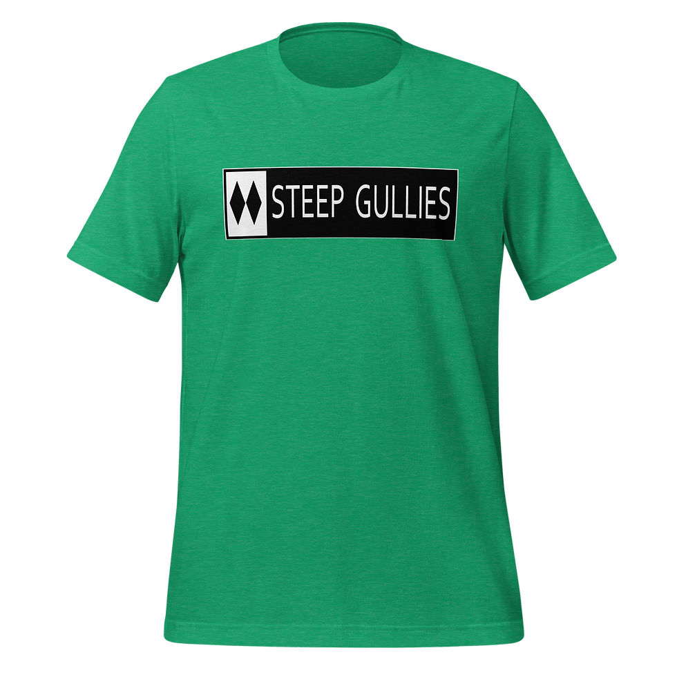 Thumbnail: Steep Gullies - Arapahoe Basin, CO Unisex T-Shirt