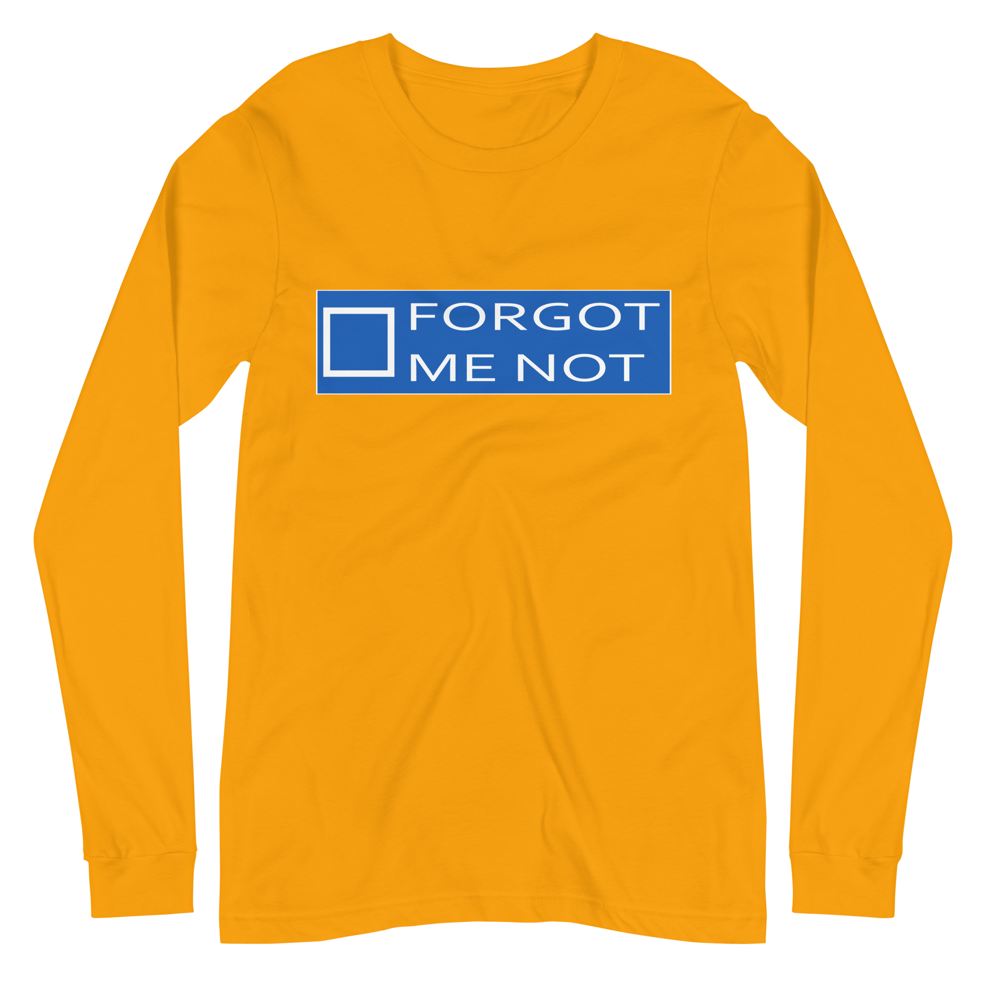 Forgot Me Not - Winter Park, CO Unisex Long Sleeve Tee