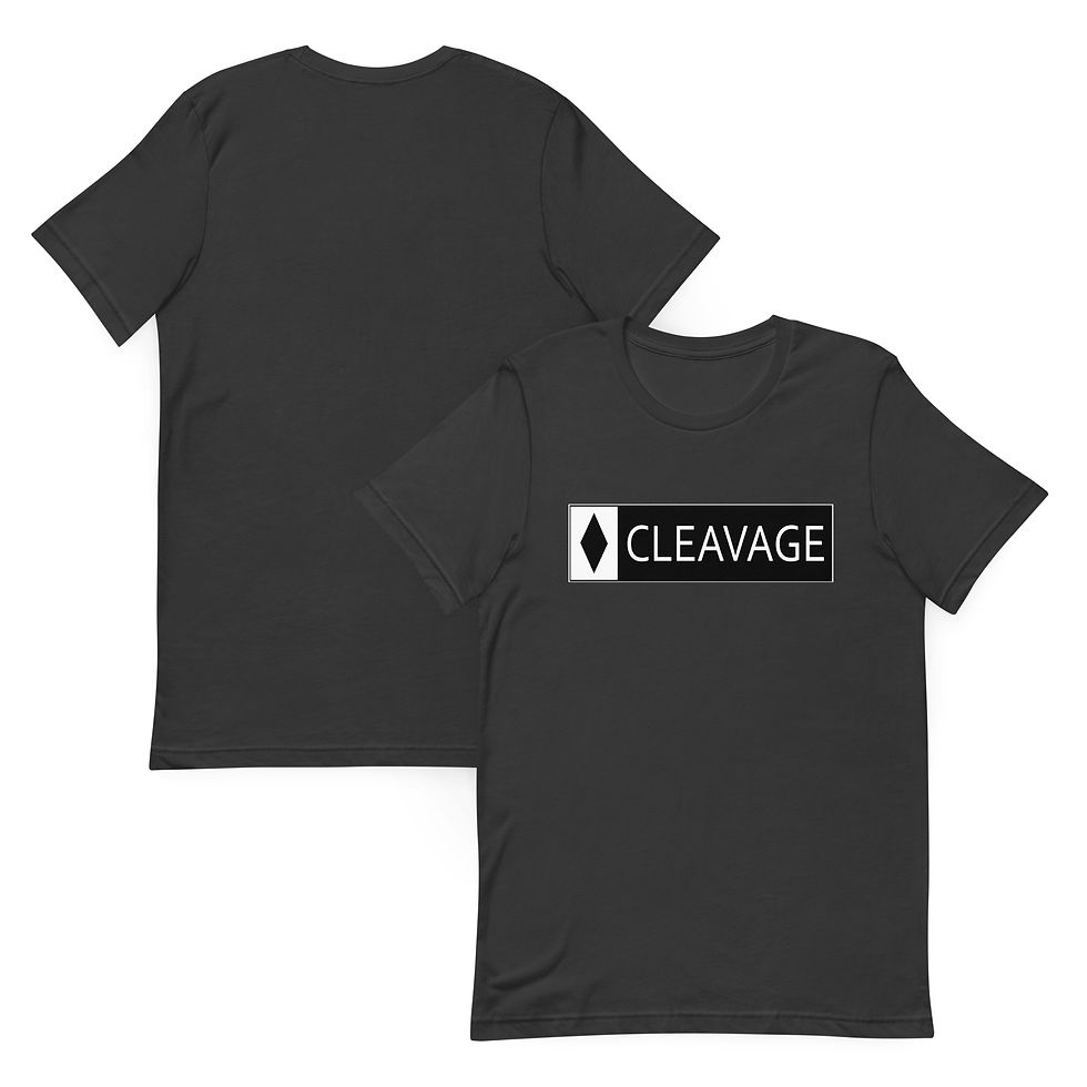 Thumbnail: Cleavage - Banff, AB Canada  Unisex T-Shirt