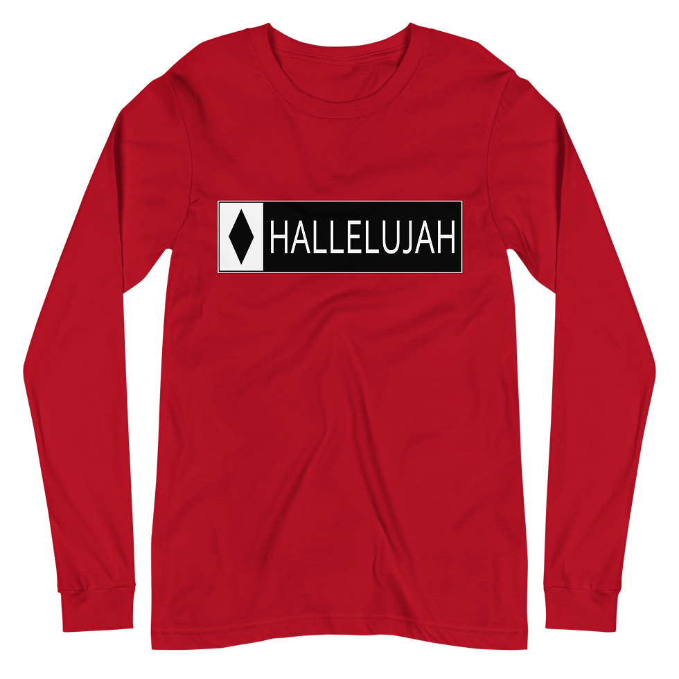Thumbnail: Hallelujah - Copper Mountain, CO Unisex Long Sleeve Tee