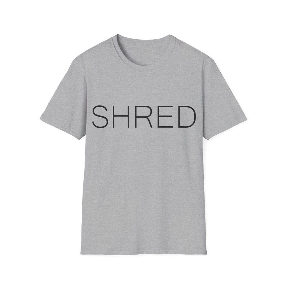 Thumbnail: Men's - Shred Black T-Shirt