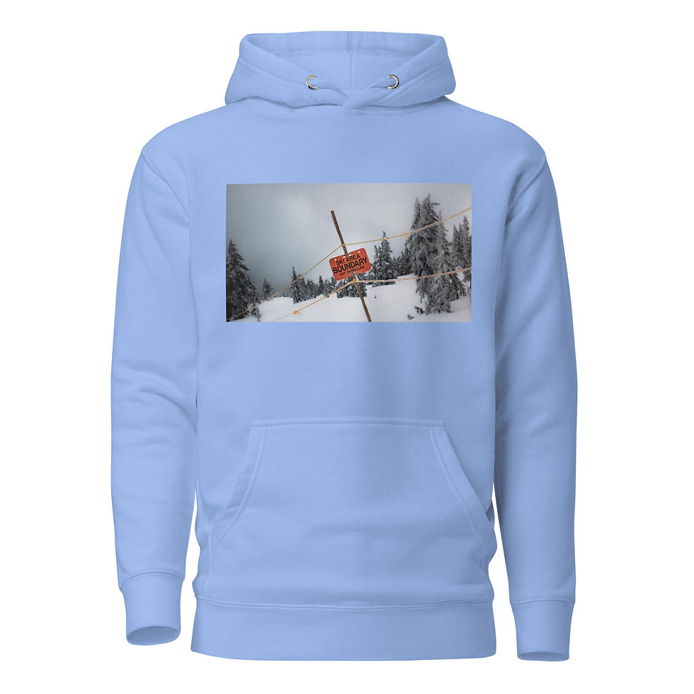 Thumbnail: Boundary Graphic Hoodie Unisex Premium Hoodie