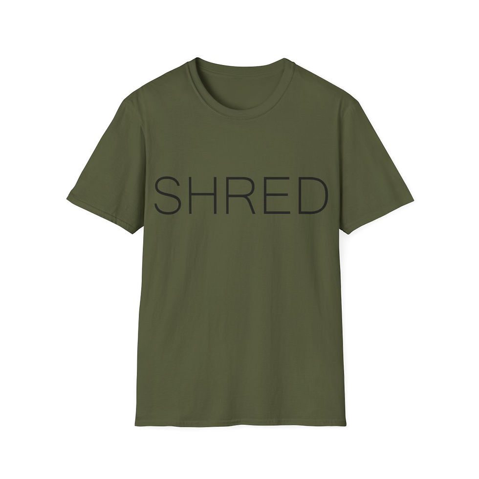 Thumbnail: Men's - Shred Black T-Shirt