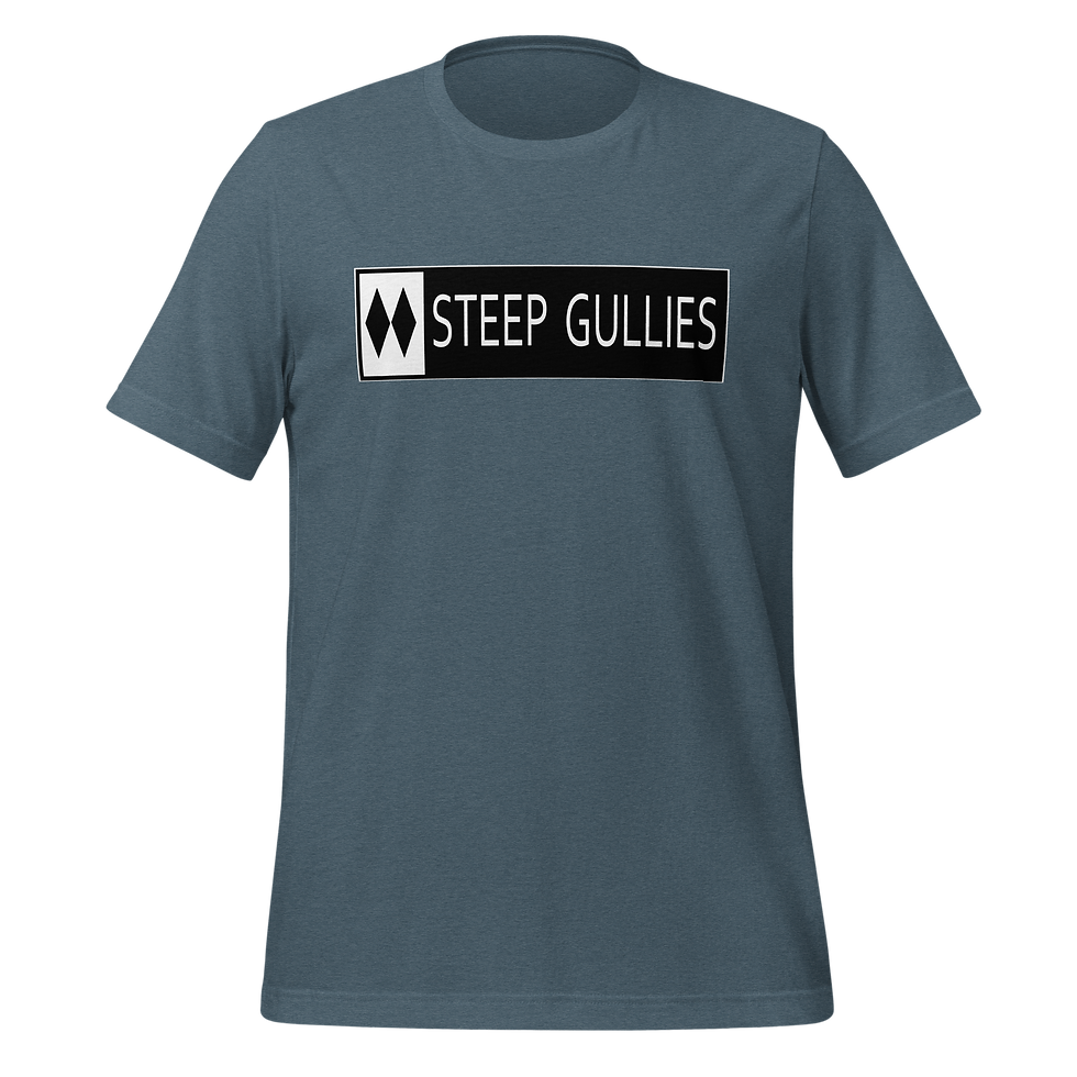 Thumbnail: Steep Gullies - Arapahoe Basin, CO Unisex T-Shirt