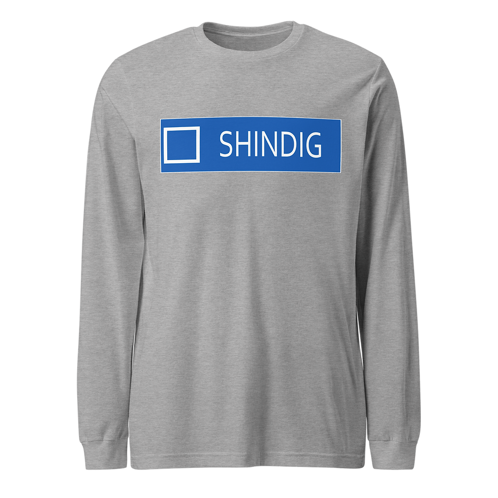 Thumbnail: Shindig - Bogus Basin, ID Unisex Long Sleeve Tee