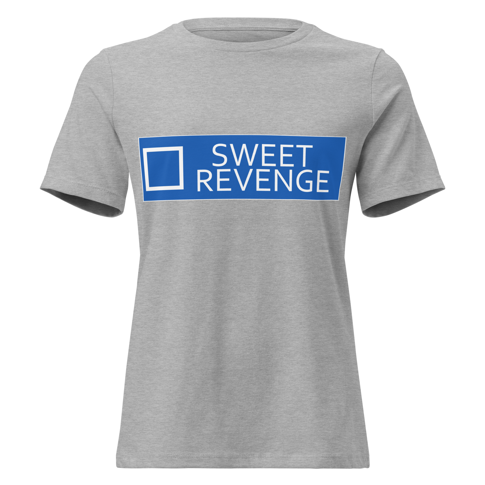 Sweet Revenge Snowbasin UT women's grey relaxed t-shirt