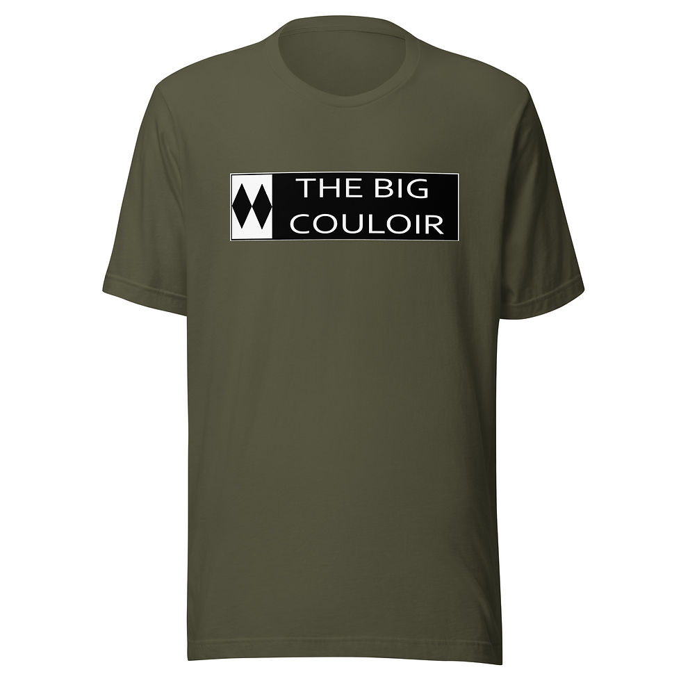Thumbnail: The Big Couloir, Big Sky, MT Unisex T-Shirt