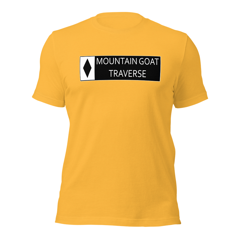 Thumbnail: Mountain Goat Traverse - Arapahoe Basin, CO Unisex T-Shirt