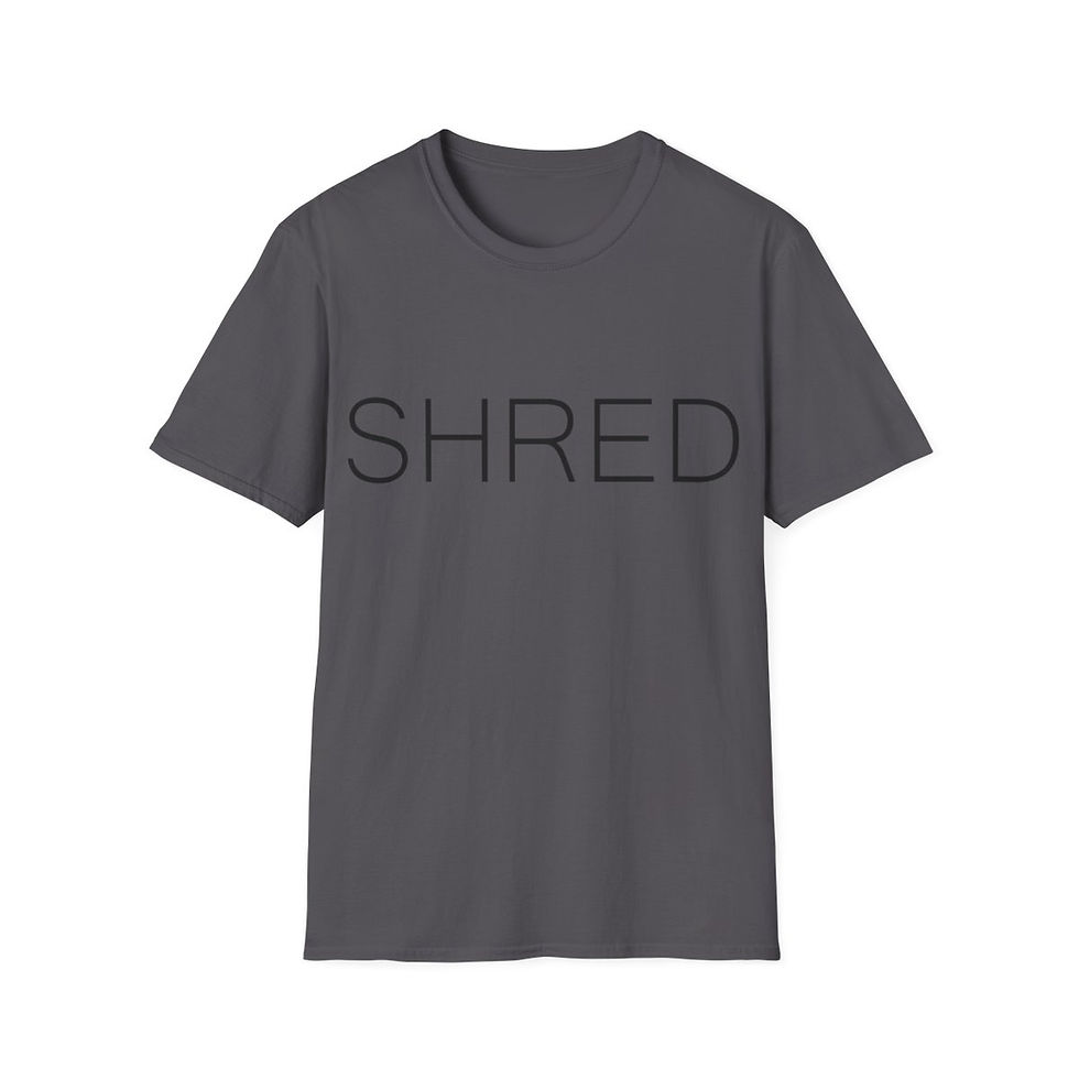 Thumbnail: Men's - Shred Black T-Shirt